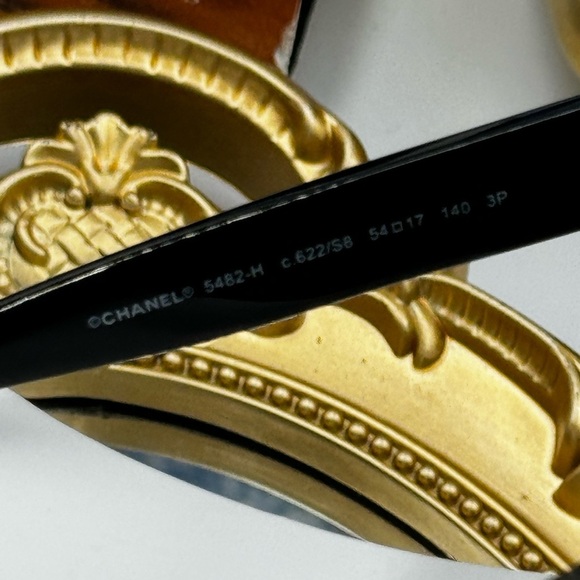🆕 CHANEL 🧿 NWOT  Square Acetate Polarized Pearl CC Square Sunglasses, 5482-H - Picture 9 of 16